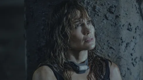 Jennifer Lopez in Atlas.
