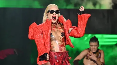 Lady Gaga in "Gaga Chromatica Ball".

