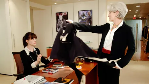 Anne Hathaway and Meryl Streep in 'The Devil Wears Prada'
