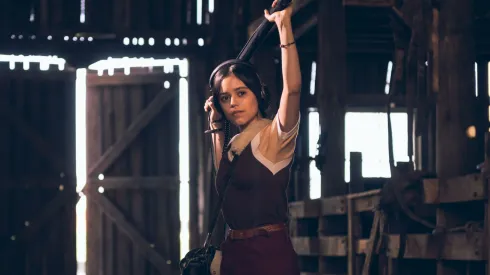 Jenna Ortega in "X". 
