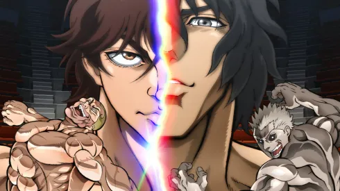 "Baki Hanma VS Kengan Ashura".
