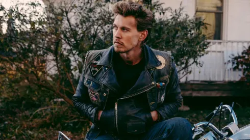 Austin Butler in The Bikeriders.
