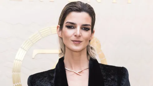 Clara Lago attends the 'Bvlgari Serpenti: 75 Years Of Infinite Tale' photocall at the Thyssen-Bornemisza Museum on February 16, 2023.
