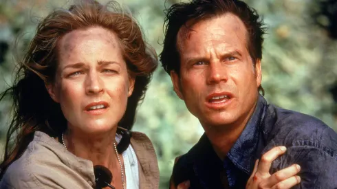 Helen Hunt and Bill Paxton in 'Twister'
