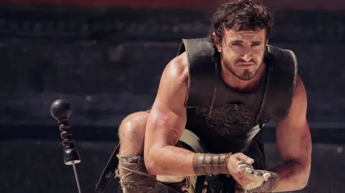 Paul Mescal in Gladiator 2.
