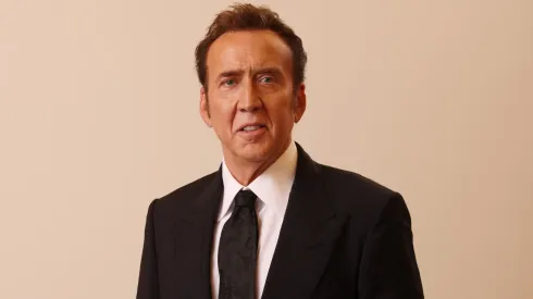 Nicolas Cage poses in the portrait studio during the Red Sea International Film Festival 2023.
