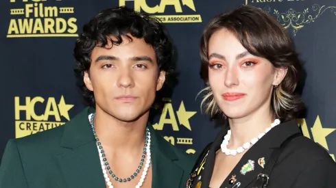 Brandon Perea and BKLYNN attend the Hollywood Critics Association's 2023 HCA Film Awards at Beverly Wilshire, A Four Seasons Hotel on February 24, 2023 in Beverly Hills, California.
