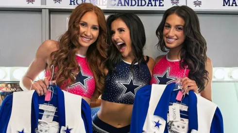 Dallas Cowboys Cheerleaders Charly, Reese and Kelly in 2024.
