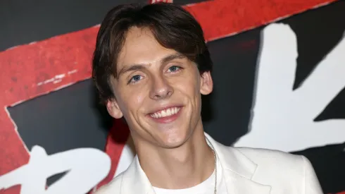 Jacob Bertrand attends Netflix's "Cobra Kai" Season 5 Premiere Event at Los Angeles State Historic Park on September 07, 2022.
