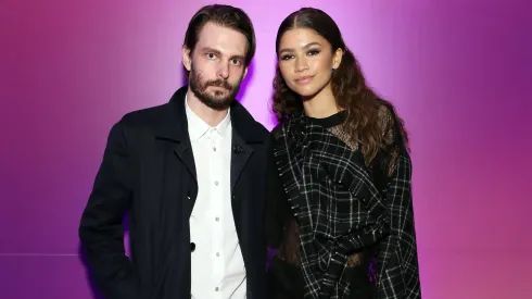 Sam Levinson and Zendaya attend the New York screening of HBO's "Euphoria" on June 14, 2019.
