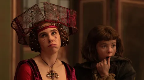 Zosia Mamet and Saoirse-Monica Jackson in "The Decameron".
