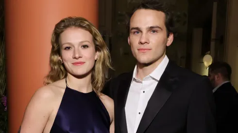 Isabela Ferrer and Alex Neustaedter attend the New York screening of "American Rust: Broken Justice" in 2024.
