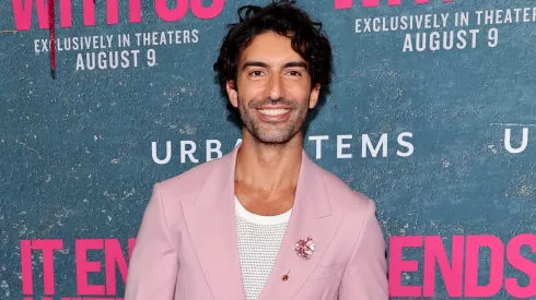 Justin Baldoni attends the "It Ends With Us" New York Premiere at AMC Lincoln Square Theater on August 06, 2024.
