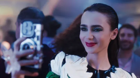 Lily Collins as Emily in 'Emily in Paris' Season 4
