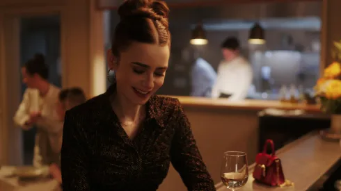 Lilly Collins in 'Emily in Paris' 
