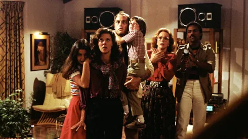 The "Poltergeist" cast.
