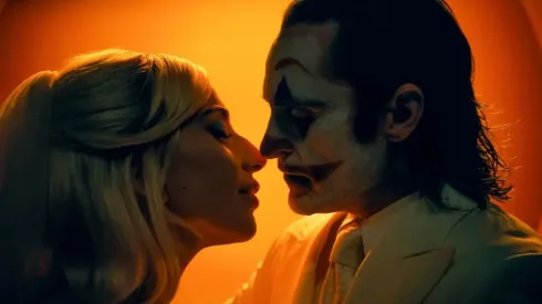 Lady Gaga and Joaquin Phoenix in Joker: Folie à Deux.
