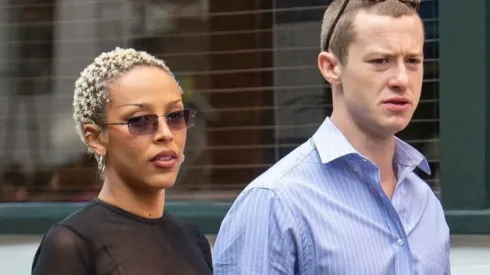 Doja Cat and Joseph Quinn out in London.
