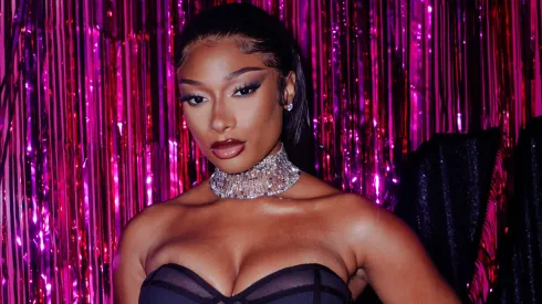 Megan Thee Stallion attends the 2023 MTV Video Music Awards at Prudential Center.
