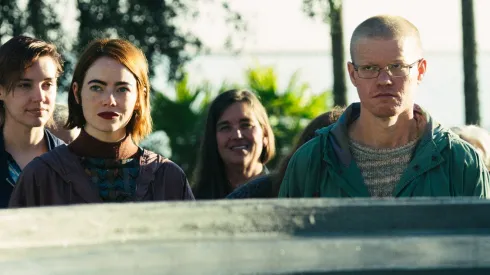 Jesse Plemons and Emma Stone in Kinds of Kindness.
