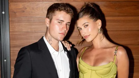 Justin Bieber and Hailey Bieber in 2023.
