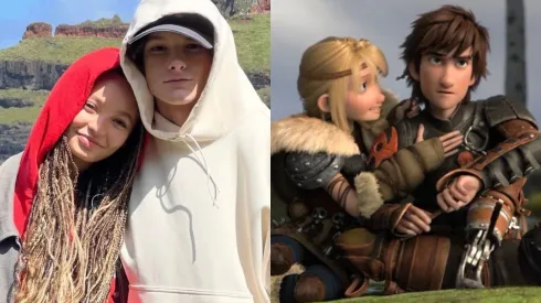 Nico Parker and Mason Thames &#8212; How to Train Your Dragon.
