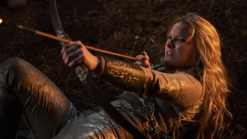 Morfydd Clark in The Lord of the Rings: The Rings of Power, Season 2.
