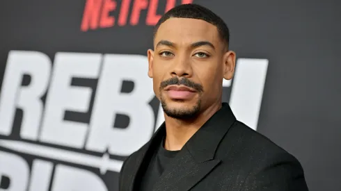 Aaron Pierre attends the Netflix Rebel Ridge Los Angeles Special Screening in partnership with Beyond Fest at The Egyptian Theatre Hollywood on September 03, 2024.
