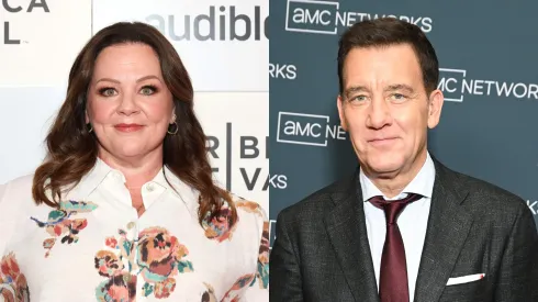 Melissa McCarthy and Clive Owen.
