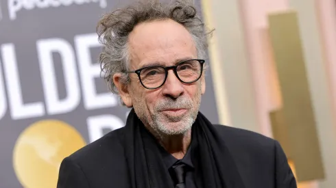 Tim Burton attends the 80th Annual Golden Globe Awards at The Beverly Hilton on January 10, 2023.
