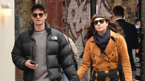 Andrew Garfield and Kate Thomas.
