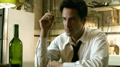 Keanu Reeves as John Constantine in Constantine.
