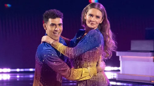 Anna Delvey and Ezra Sosa from Season 33 of "Dancing with the Stars".
