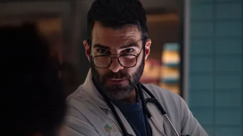 Zachary Quinto in Brilliant Minds.
