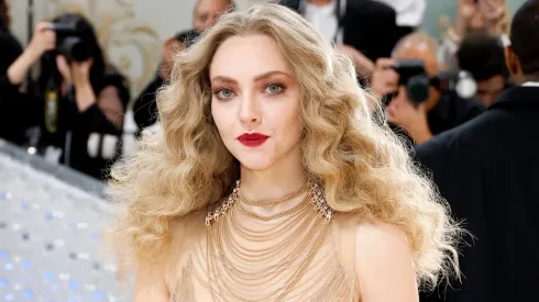 Amanda Seyfried attends The 2023 Met Gala Celebrating "Karl Lagerfeld: A Line Of Beauty".
