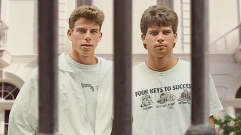 Lyle and Erik Menéndez in The Menendez Brothers.
