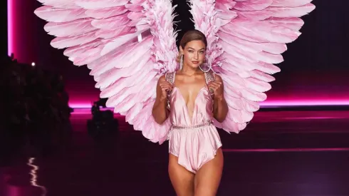 Gigi Hadid at the Victoria's Secret Fashion Show.
