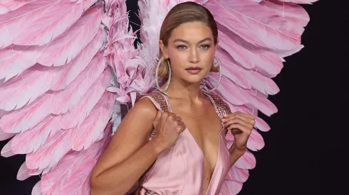 Gigi Hadid walks the runway for the Victoria's Secret Fashion Show 2024.
