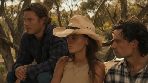 Kylah Day, Sam Delich and Sam Corlett in Territory.
