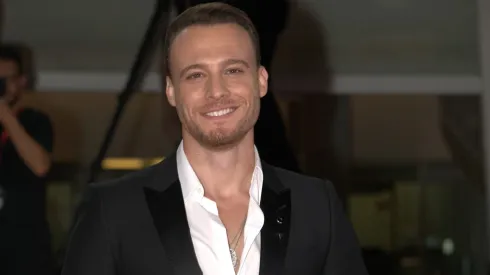 Kerem Bürsin attends the "Stranger Eyes" red carpet during the 81st Venice International Film Festival at Palazzo del Cinema on September 05, 2024.
