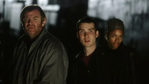Brendan Gleeson, Naomie Harris and Cillian Murphy in "28 Days Later"
