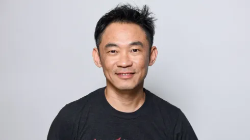 James Wan poses in the IMDboat Exclusive Portrait Studio at San Diego Comic-Con 2024
