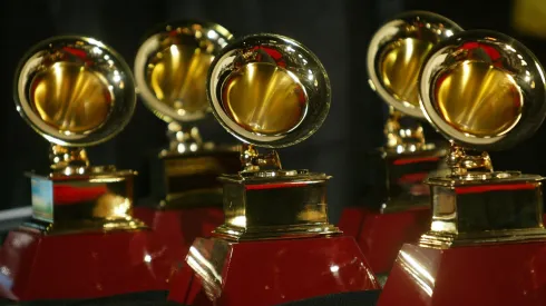 A detail of the Latin Grammy Awards in the press room at the 6th Annual Latin Grammy Awards at the Shrine Auditorium on November 3, 2005 in Los Angeles, California.
