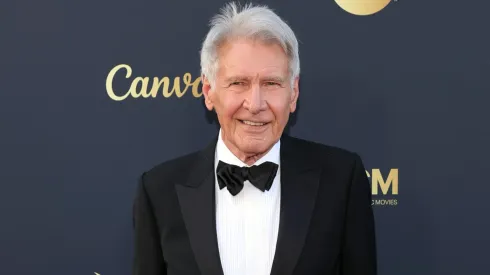  Harrison Ford attends the AFI Life Achievement Award Ceremony honoring Francis Ford Coppola at Dolby Theatre on April 26, 2025 in Hollywood, California. (Photo by Maya Dehlin Spach/Getty Images)
