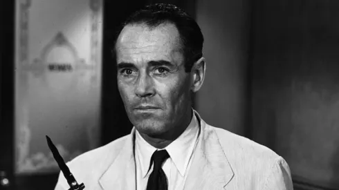 Henry Fonda in "12 Angry Men".
