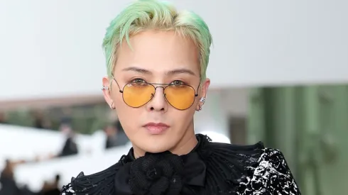 G-Dragon attends the Chanel Haute Couture Spring-Summer 2025 show.
