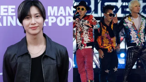 Taemin of SHINee attends the premiere of Prime Video's "Lee Soo Man: The King of K-Pop" – G-Dragon, Taeyang and Daesung of Big Bang perform on the stage during a concert at the K-Collection.
