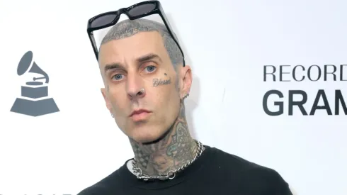 Travis Barker attends A Conversation With Travis Barker at GRAMMY Museum L.A. Live.
