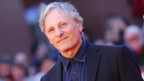Viggo Mortensen attends the "The Dead Don't Hurt" red carpet.
