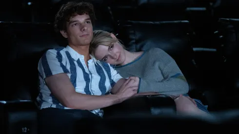 Mckenna Grace and Mason Thames in Regretting You.
